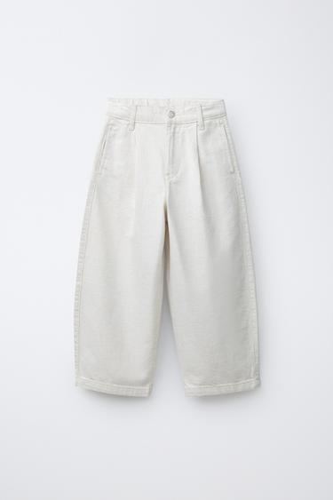 JEANS BALLOON - Crudo de Zara