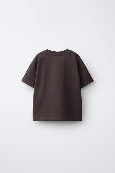 VEHICLE PRINT T-SHIRT — Brown 2