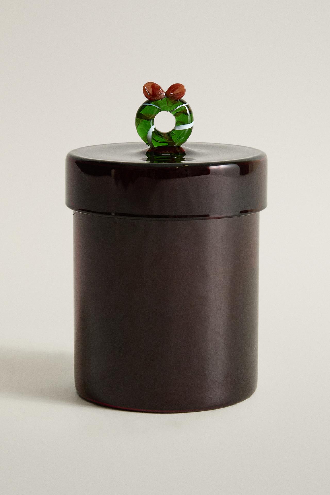 (220 G) GINGERBREAD BOROSILICATE SCENTED CANDLE