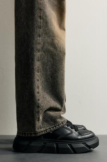 CHUNKY SOLE TRAINERS - Black by Zara - Image 0