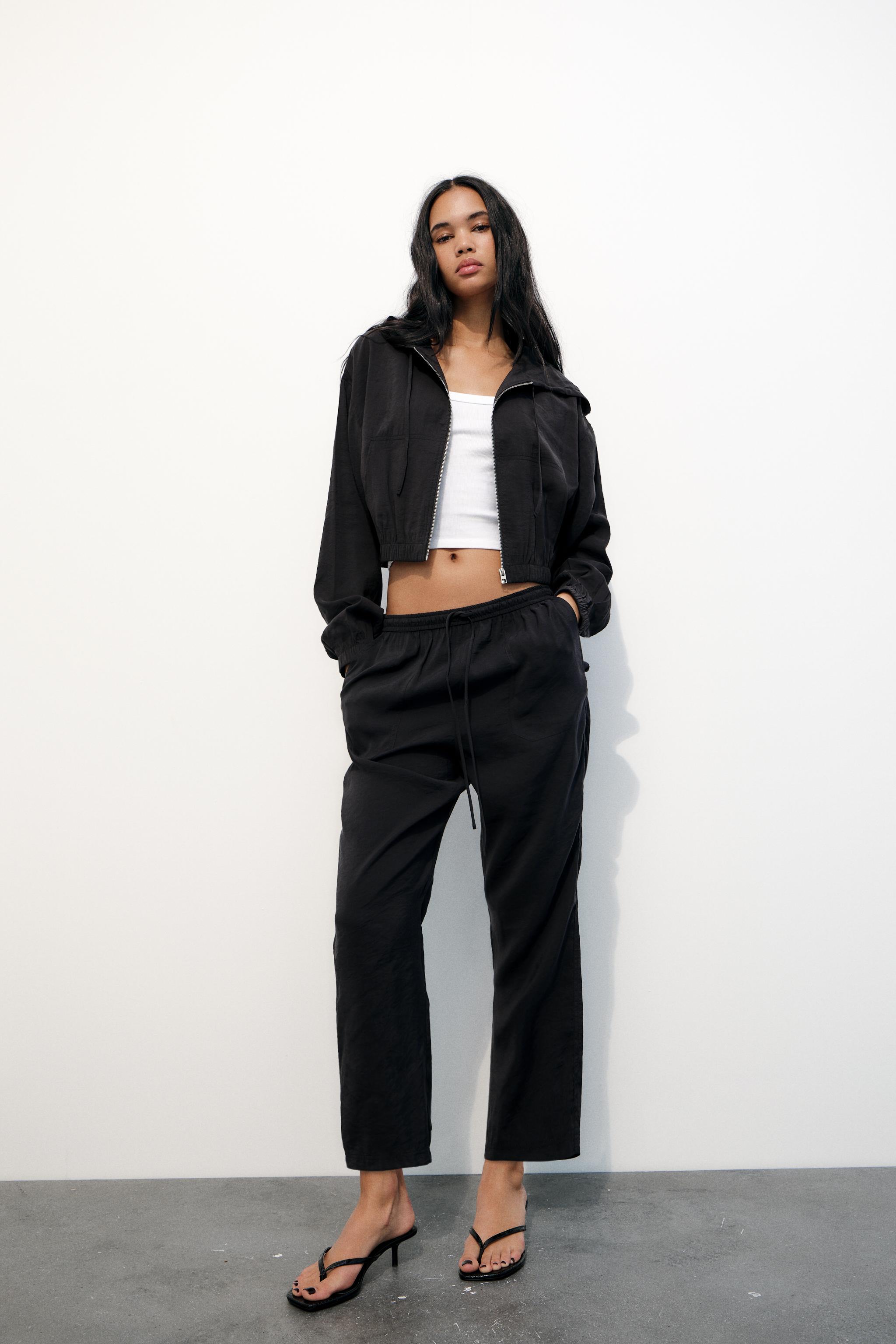 FLOWING CROPPED TROUSERS