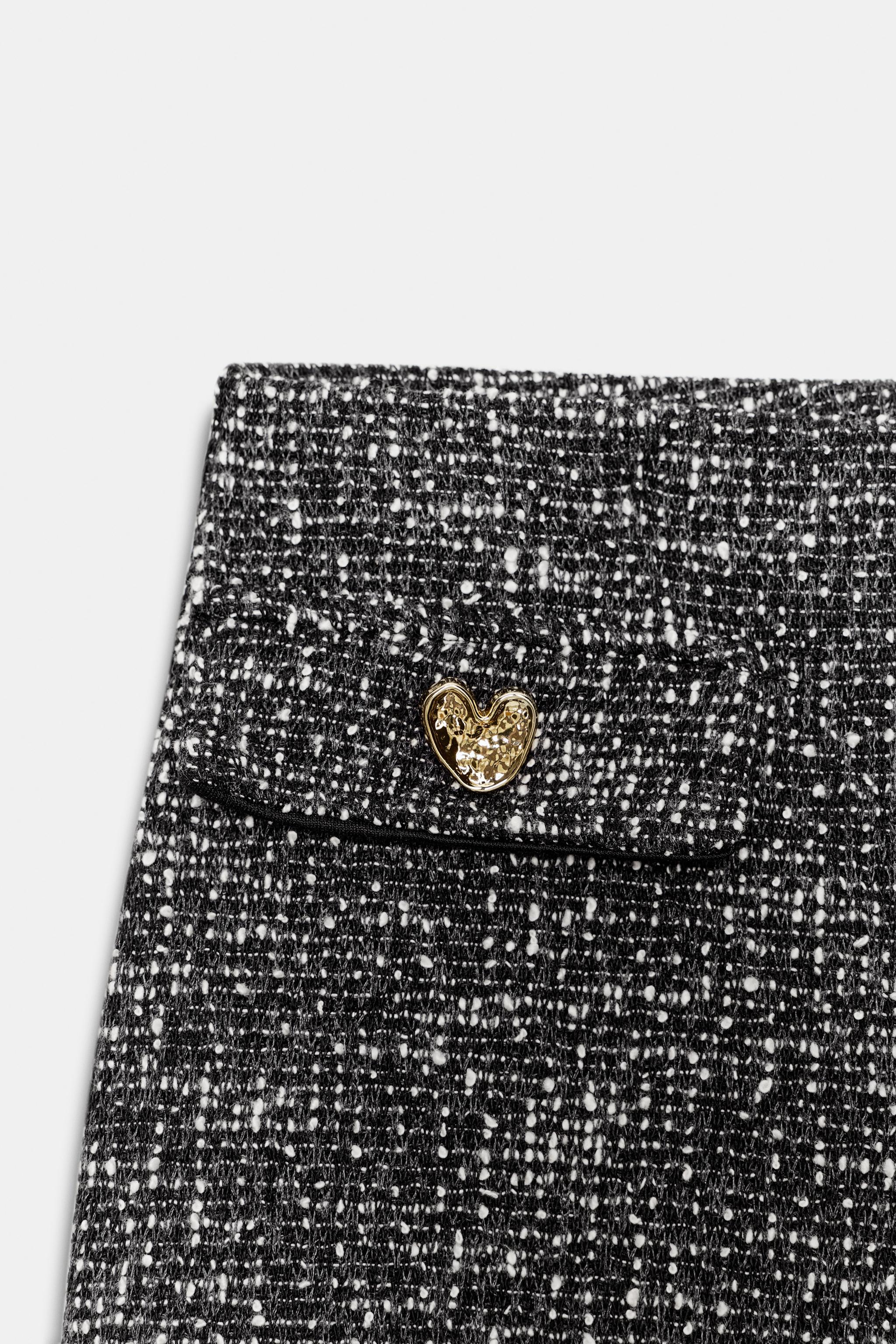 TEXTURED FLARE PANTS