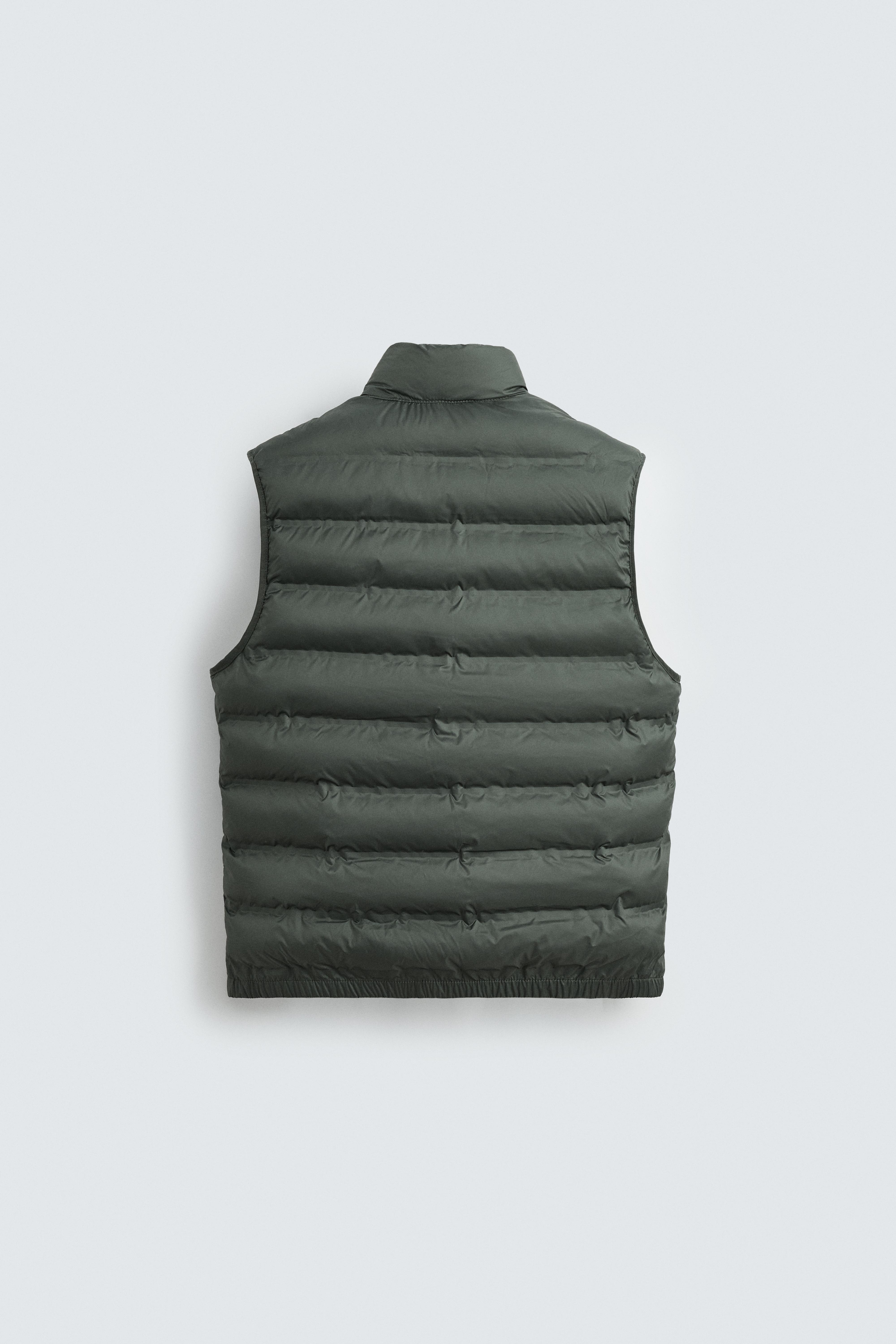 撥水加工入り軽量パフベスト - ネイビーブルー | ZARA Japan / 日本