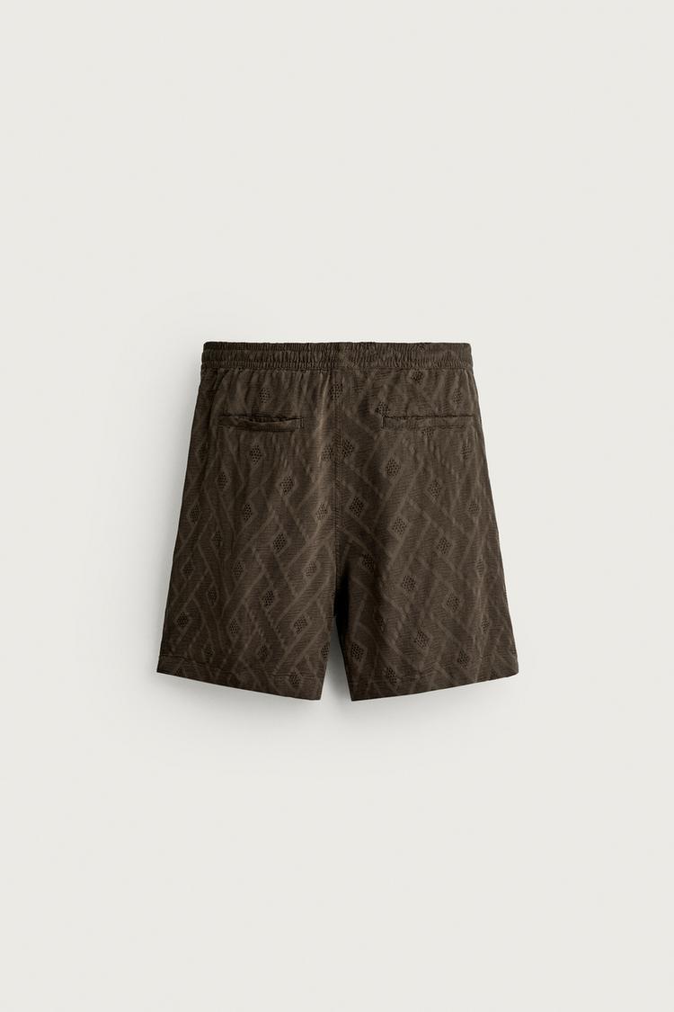 BERMUDA JACQUARD GEOMÉTRICO 7