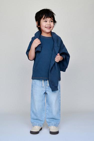 JEANS BAGGY FLUIDO - Azul claro de Zara