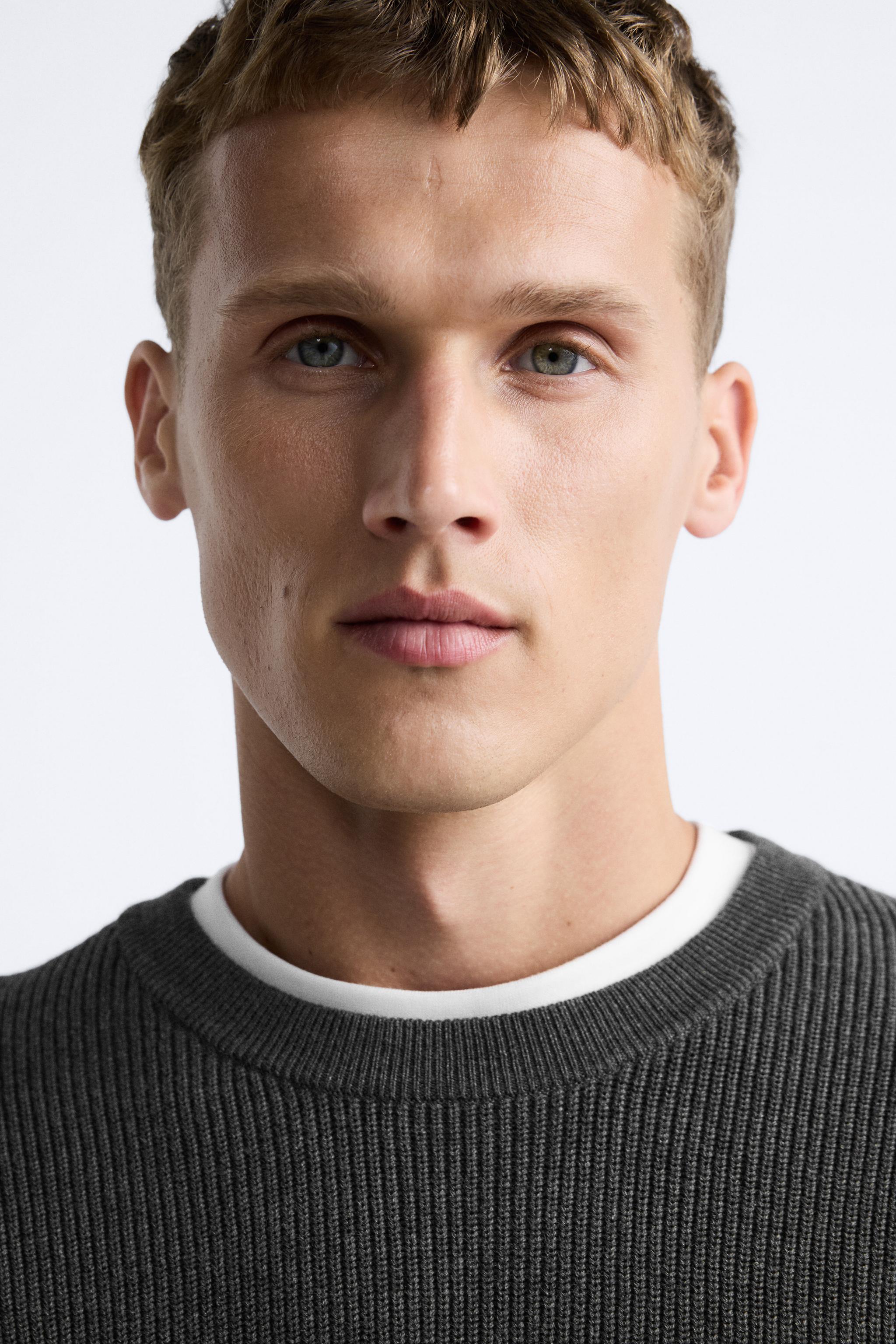 BASIC PURL KNIT SWEATER - Black | ZARA United States
