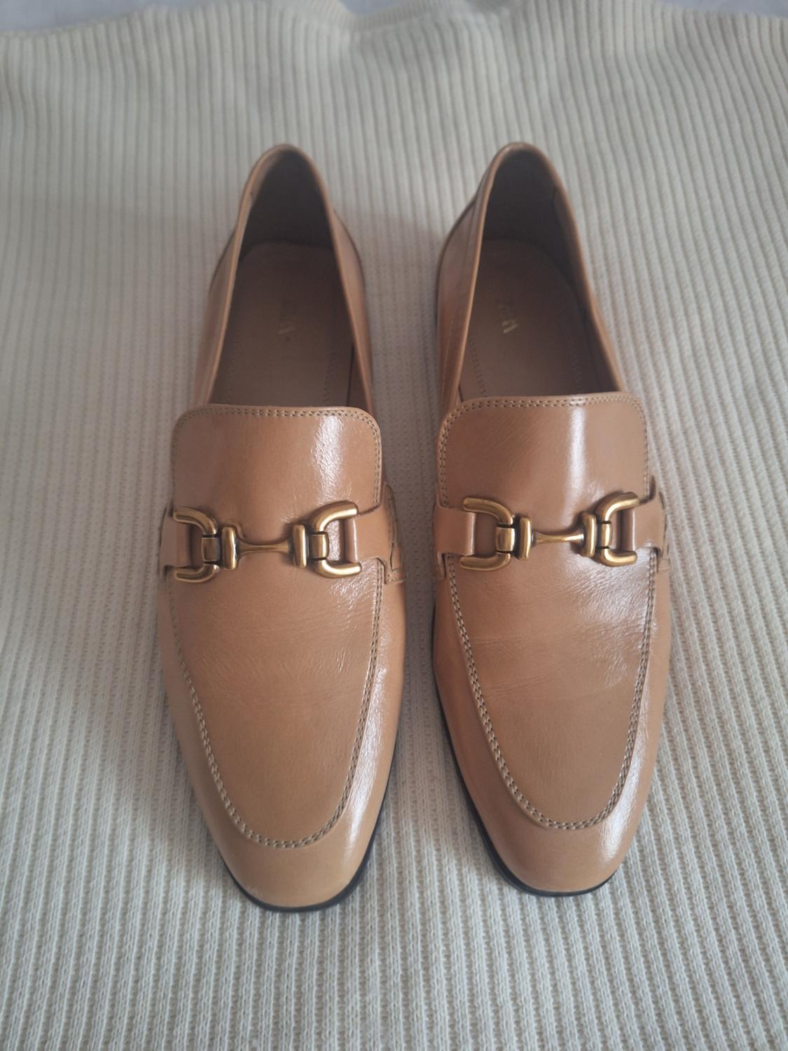 FLAT SOFT LEATHER LOAFERS - Image 3