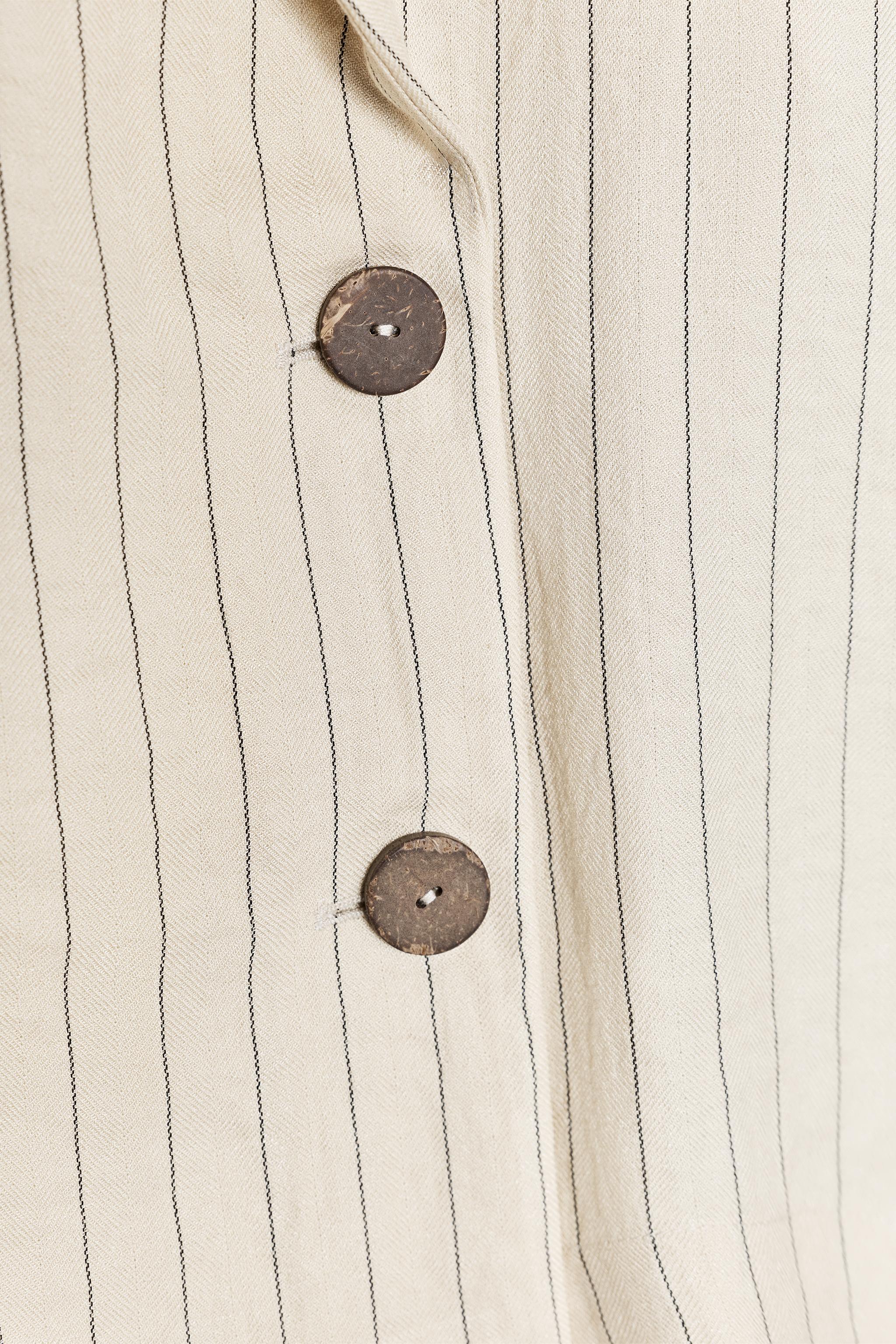 BLAZER CROISÉE RAYURES