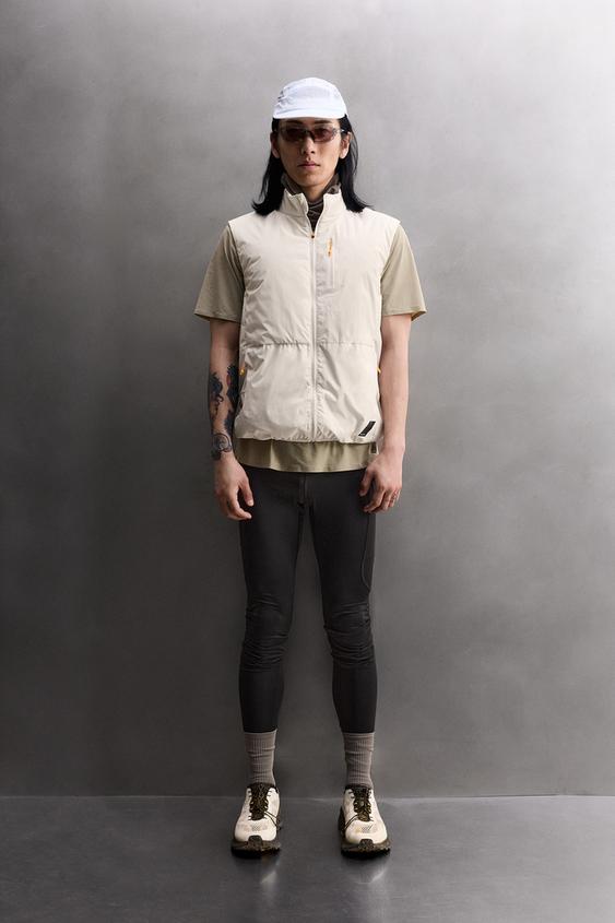 COMBINATION TECHNICAL PUFFER VEST