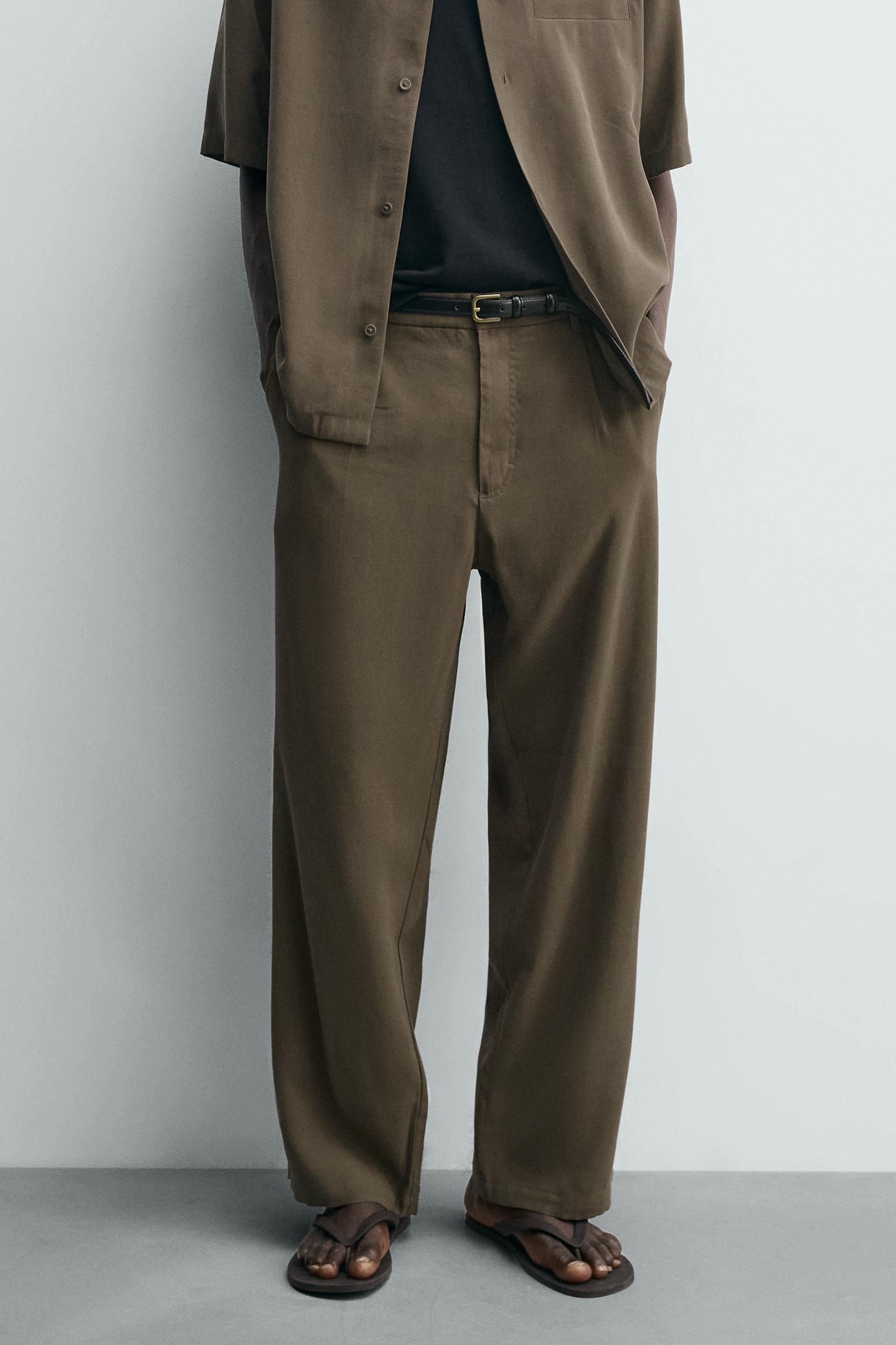 PANTALON FLUIDE COUPE DÉCONTRACTÉE