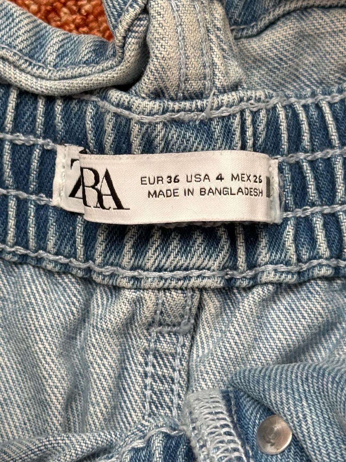 PAPERBAG DENIM BERMUDA SHORTS - Image 3