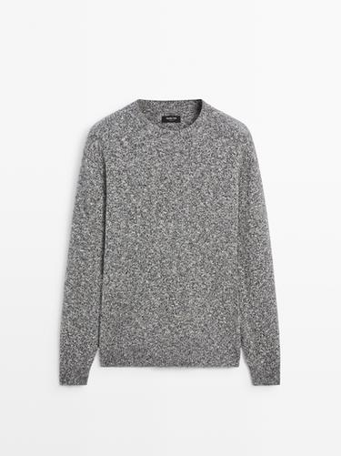 Pull en maille moulinée de coton et de laine - 210 de Zara