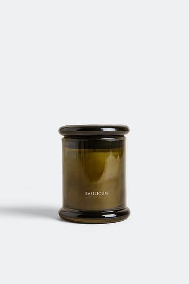 (150 G) BASILICUM SCENTED CANDLE - Mint by Zara