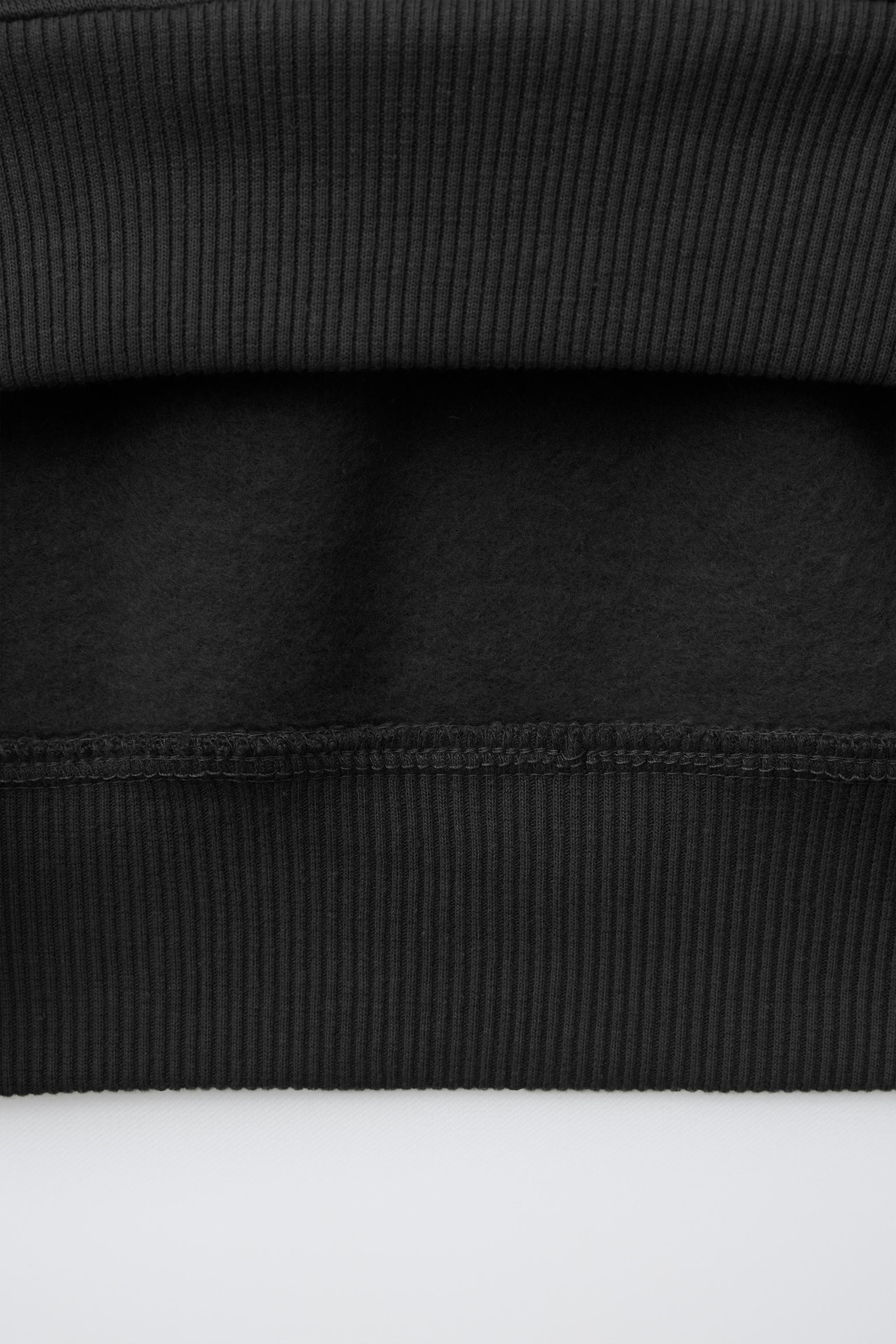 Детские худи Zara PLAIN LABEL SWEATSHIRT — фото 4