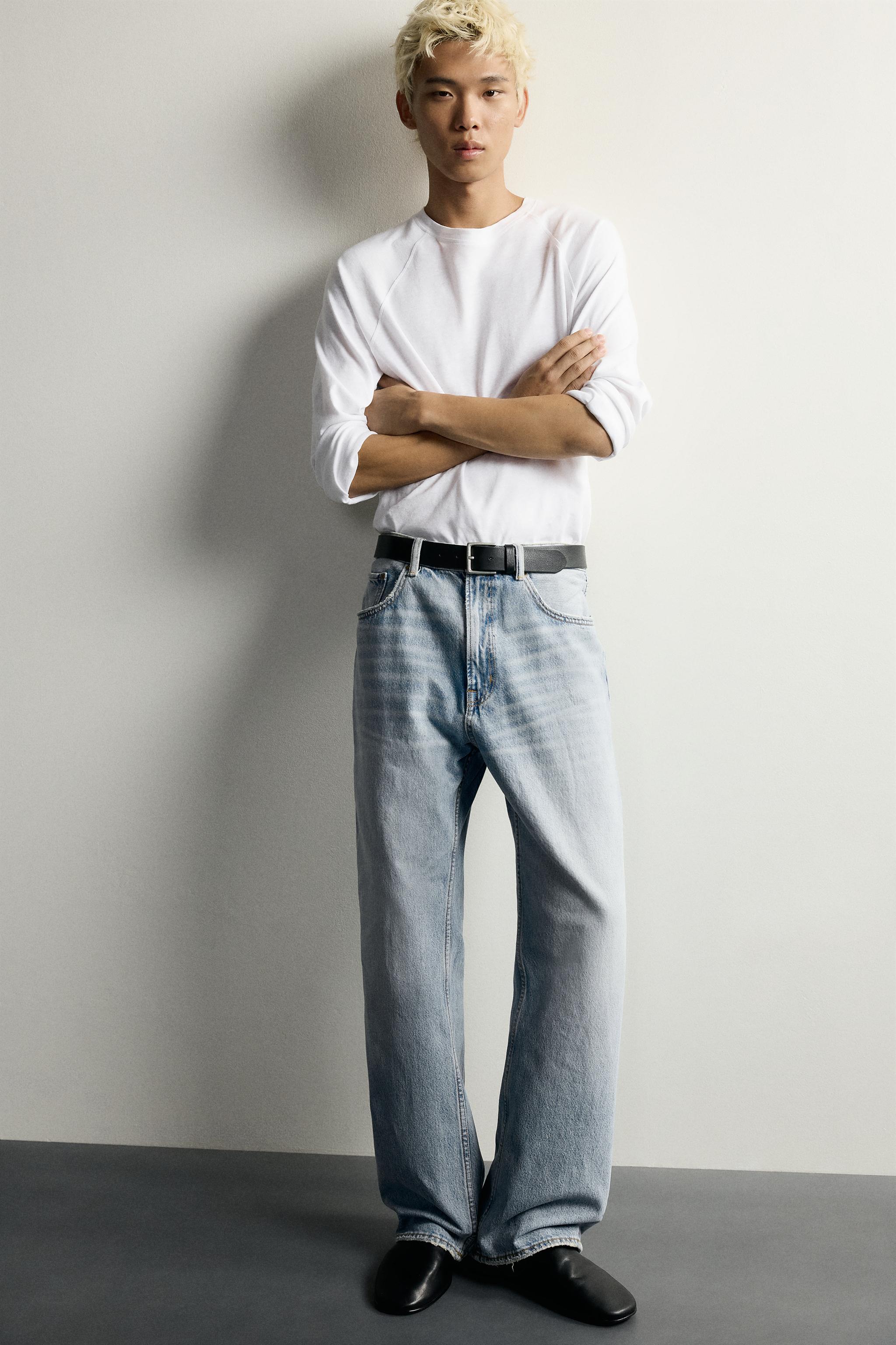 LOOSE FIT JEANS — Blue