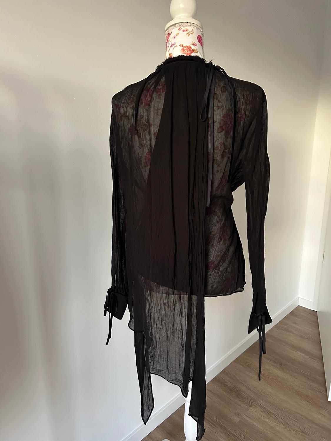 ZARA BLUSE IN WICKELOPTIK - Image 2