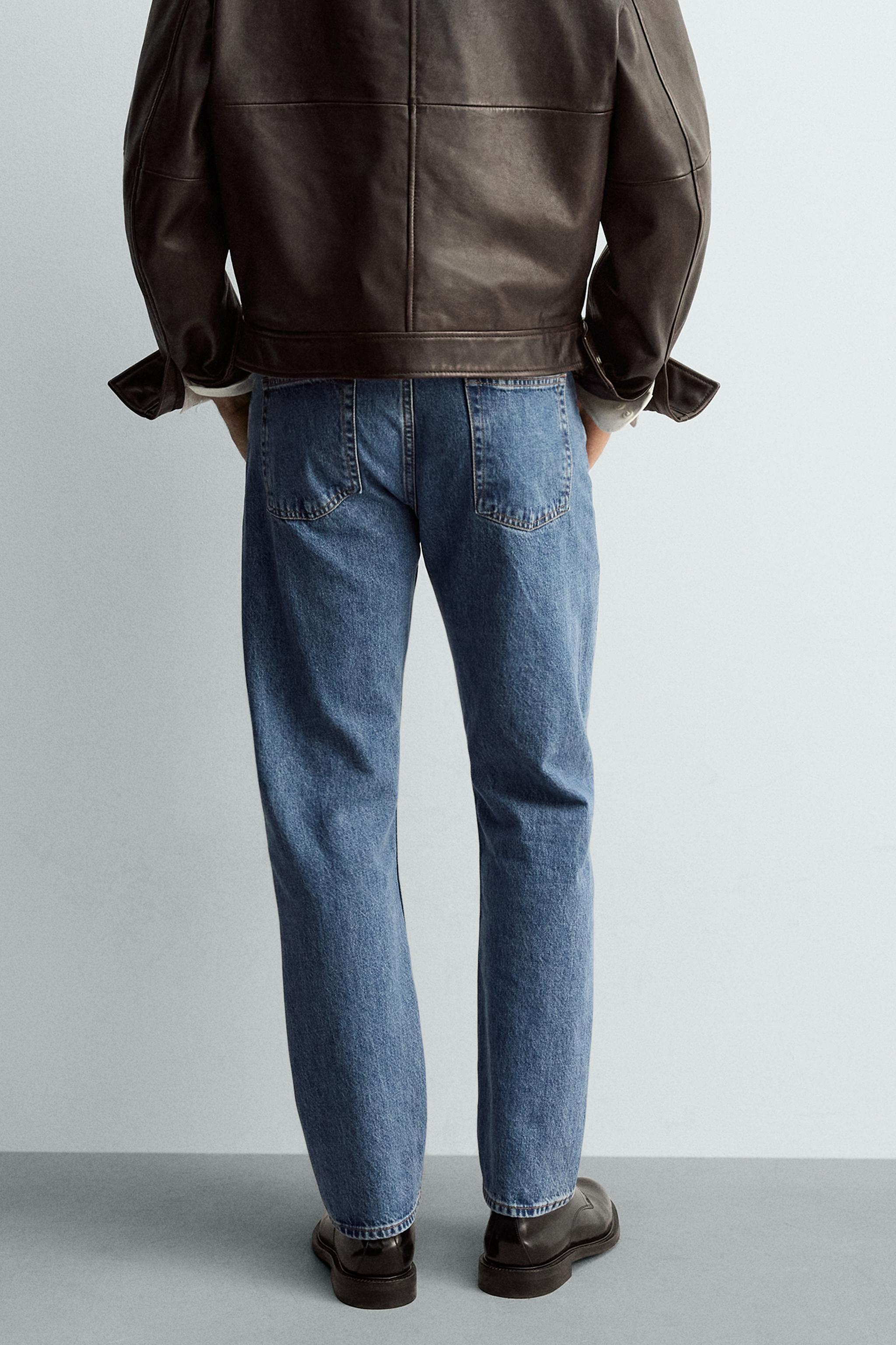 ANKLE FIT STRAIGHT JEANS