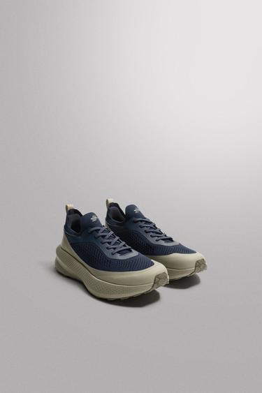 Zara RUNNING SNEAKERS - Blue