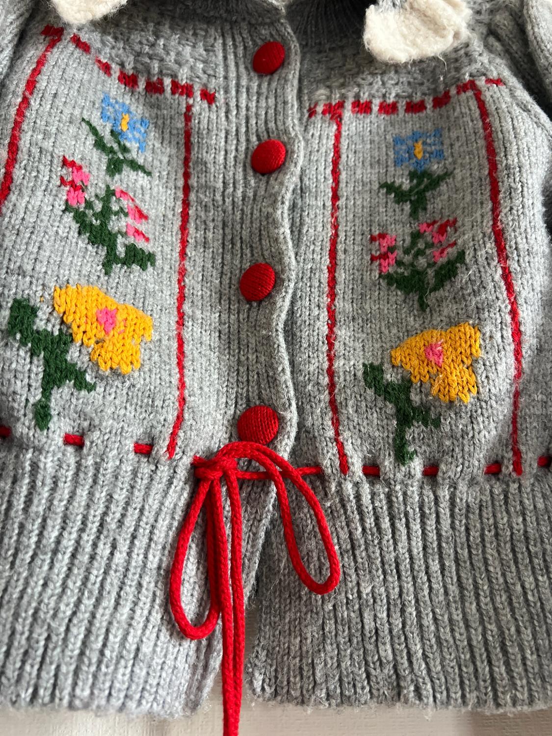 KNIT JACQUARD CARDIGAN - Image 3