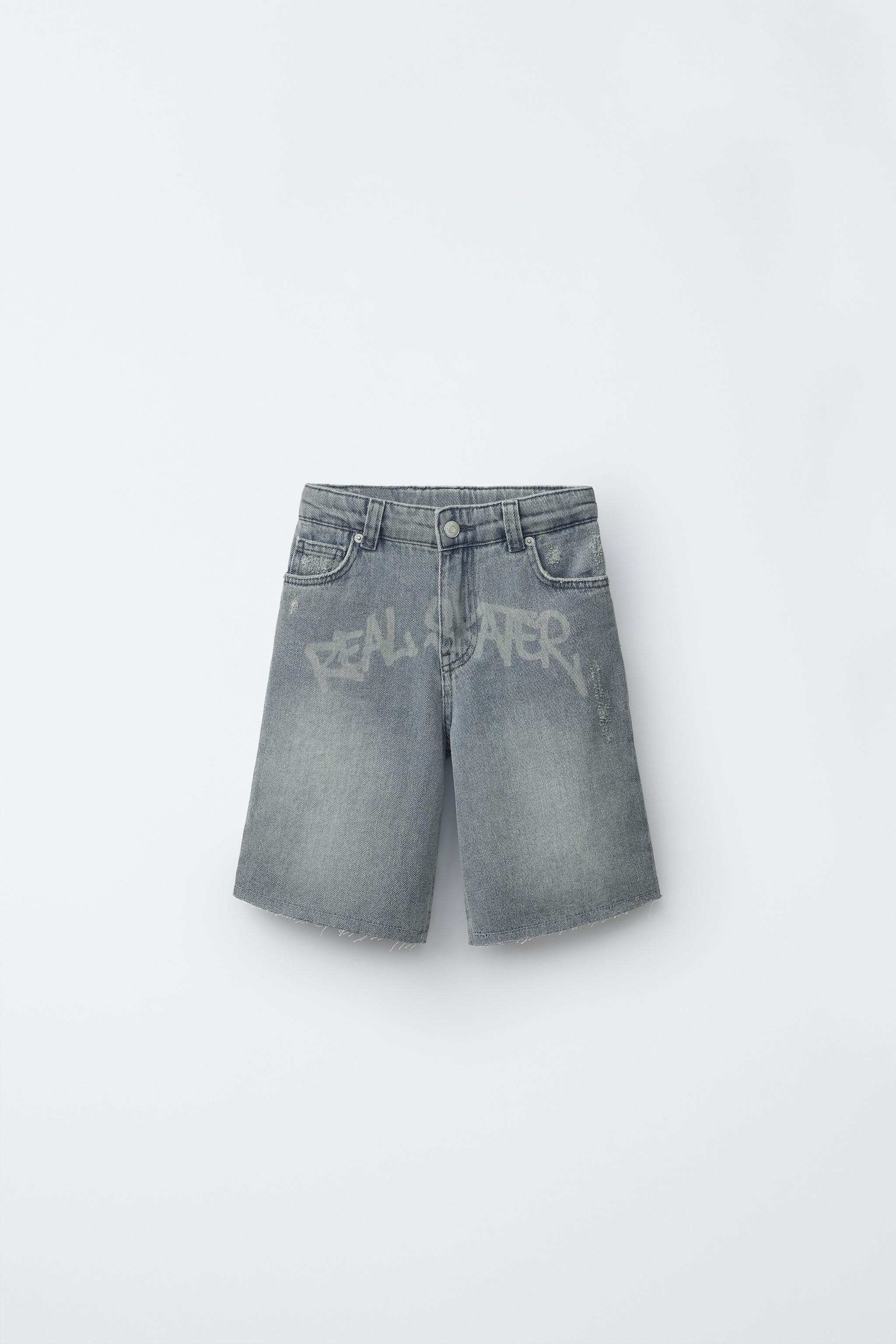 『TEN DENIM STAND SHT BLUE M』 BERMUDE DENIM SKATE - Albastru | ZARA România