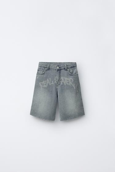 برمودا DENIM SKATE - أزرق الخاص بـ Zara - صورة 0