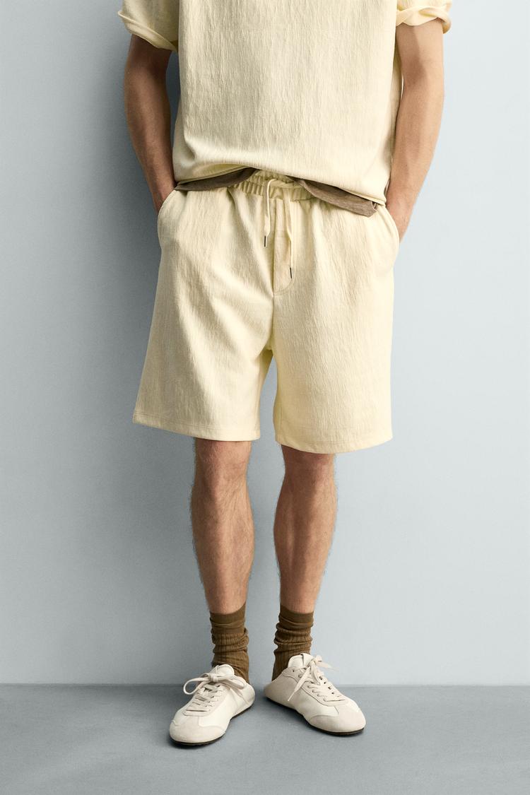 BERMUDA DE JOGGER CON TEXTURA 3