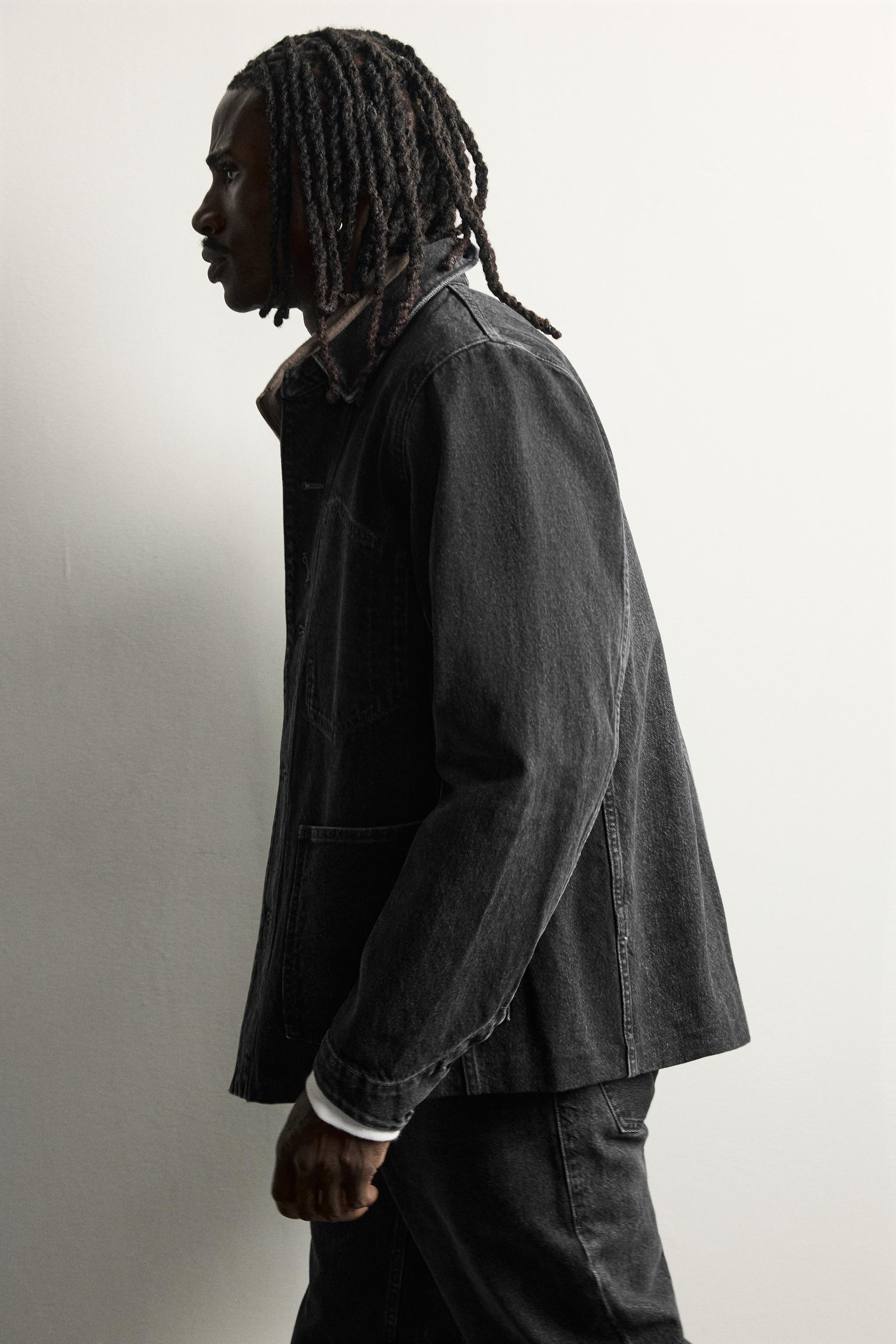 Мужские куртки Zara TANAKA NY TYO LTD.© 2026 DENIM POCKET JACKET — фото 6