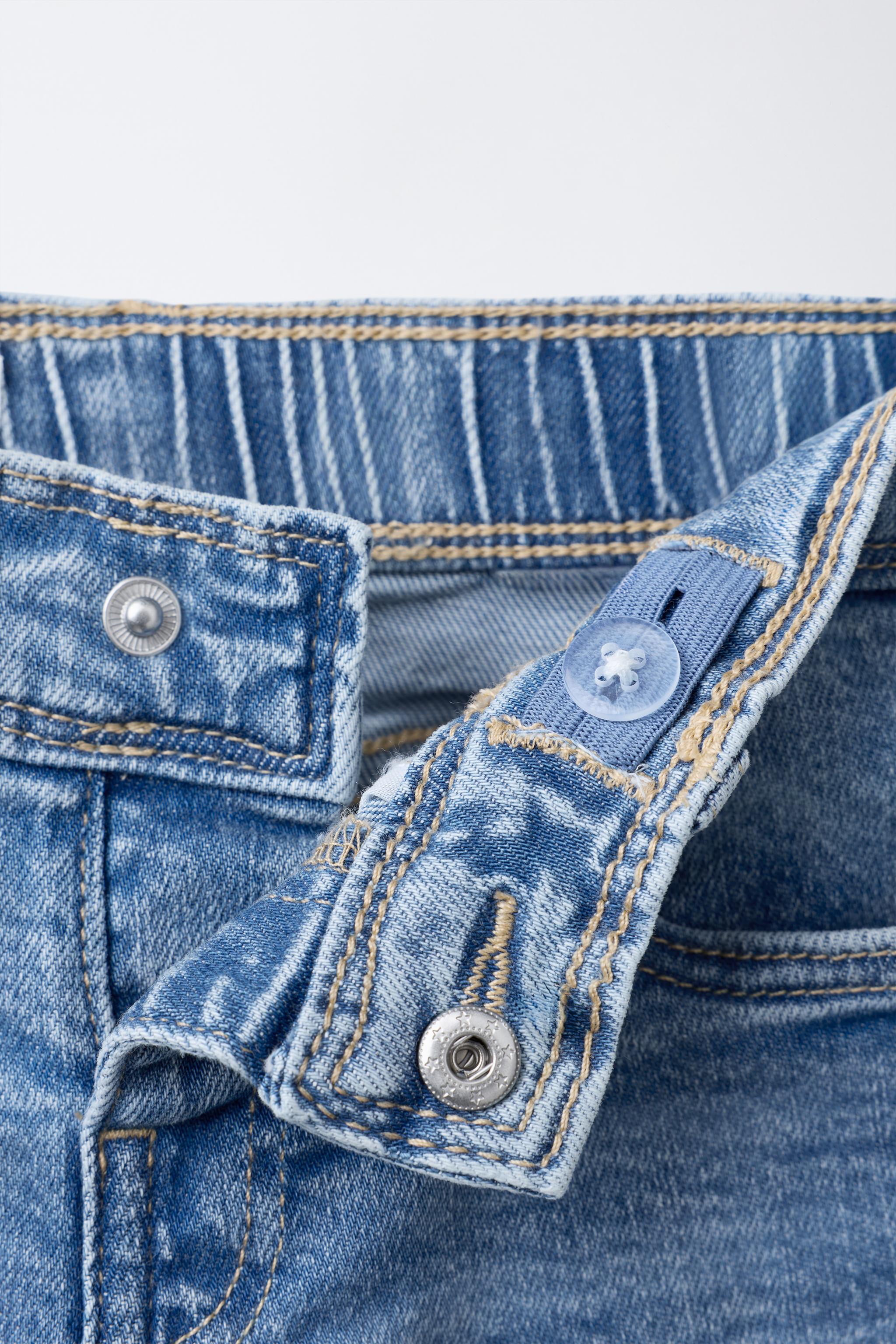 JUPE-CULOTTE EN JEAN CONFORTABLE