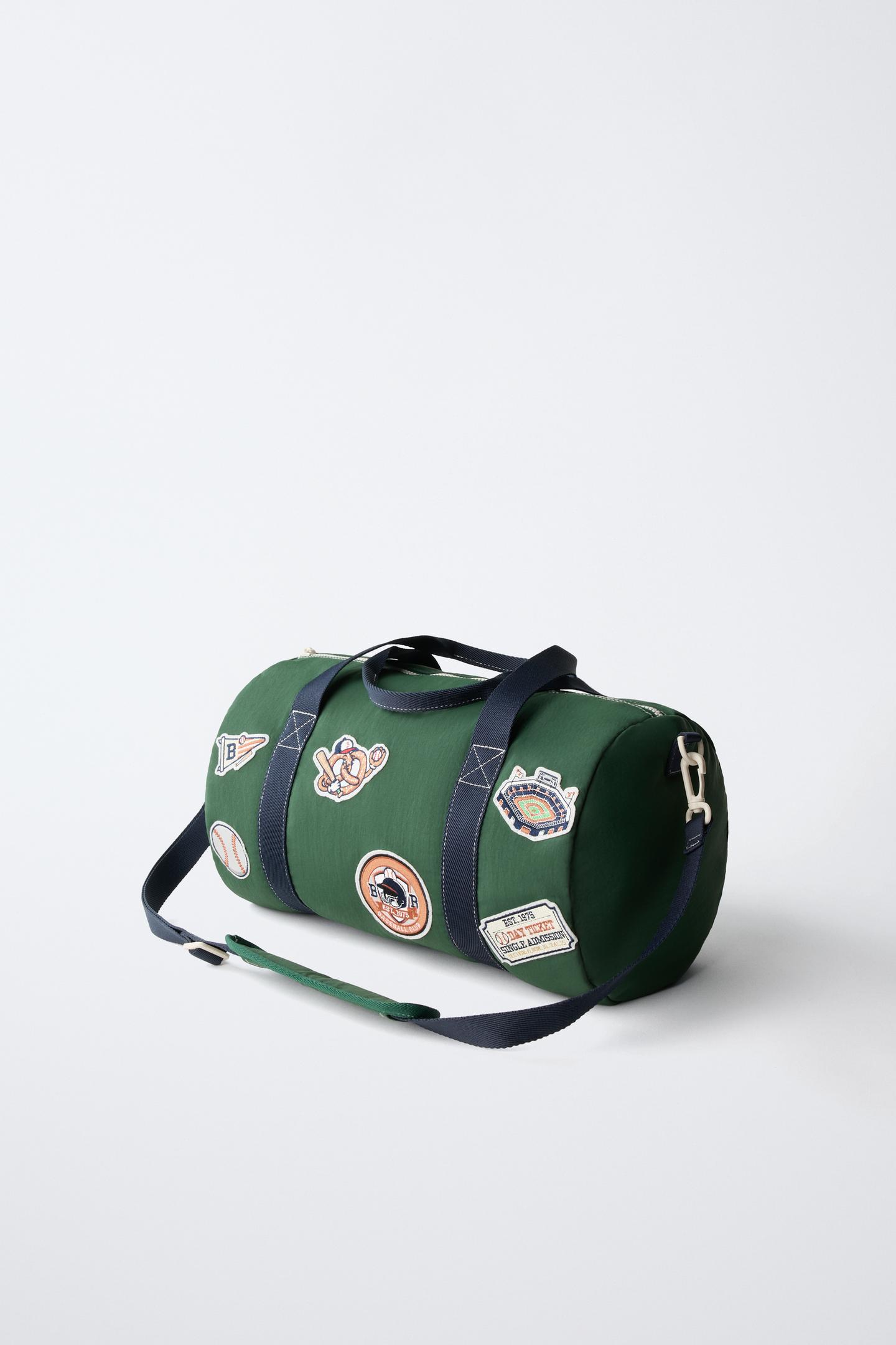 Детская сумка Zara Patch Bowling, цвет: Зелёный — фото 2