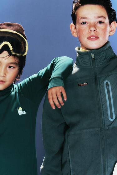 BREATHABLE THERMAL T-SHIRT SKI COLLECTION - Sea green by Zara