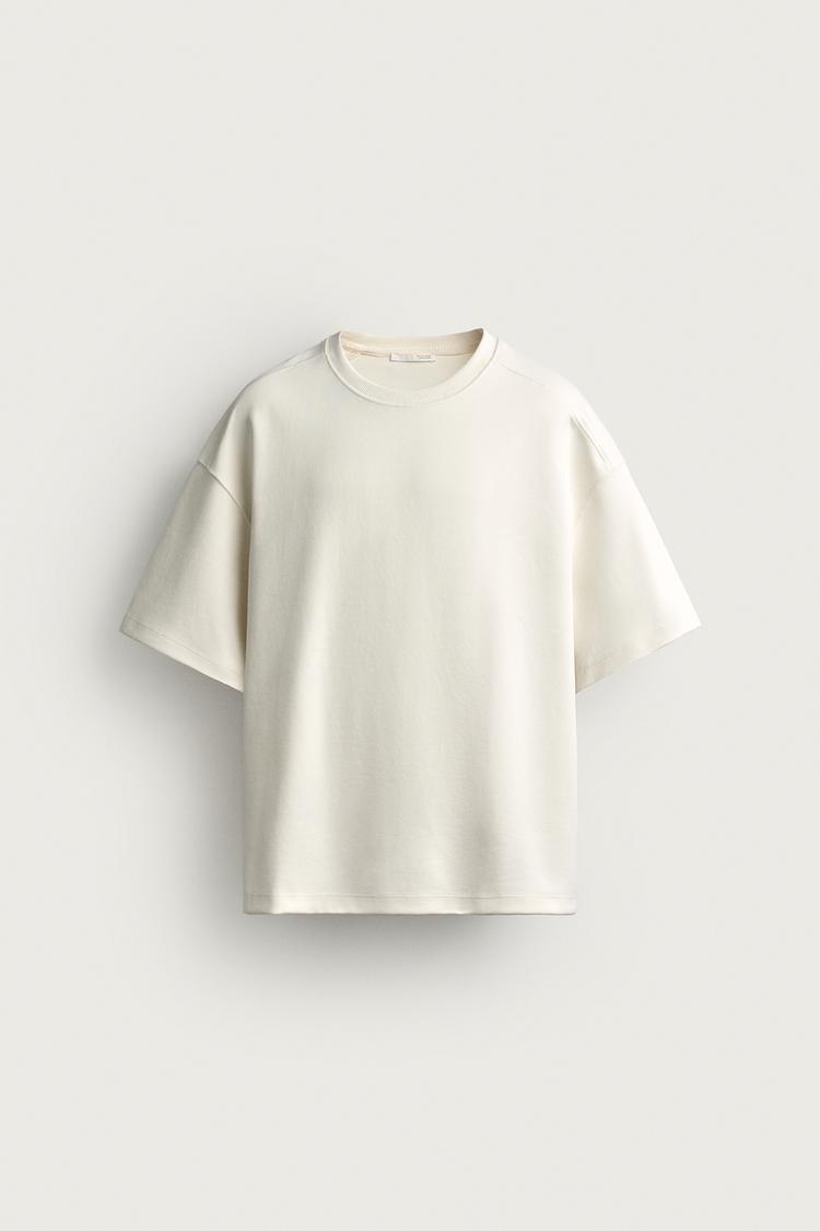 RELAXED FIT INTERLOCK SWEATSHIRT