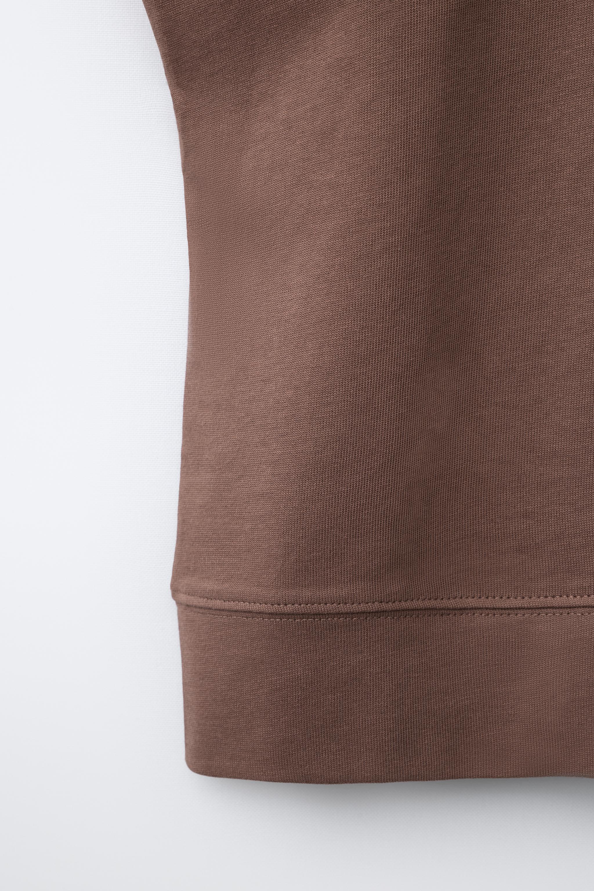 Детские футболки Zara PLAIN HEAVY WEIGHT T-SHIRT — фото 5