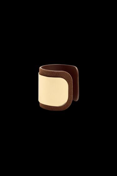 ARMBAND MIT LEDER – LIMITED EDITION - Braun von Zara