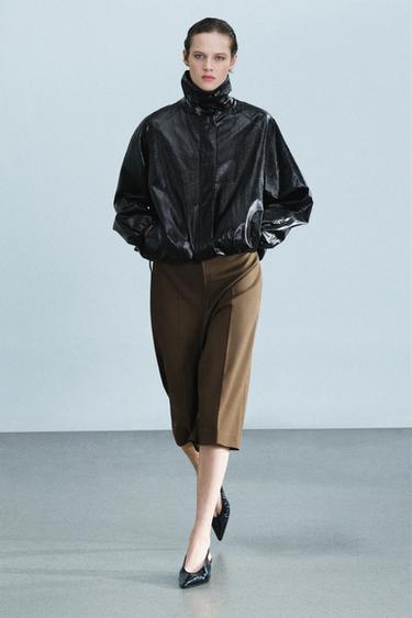 جاكيت بومبر ZW COLLECTION - أسود by Zara - Image 0