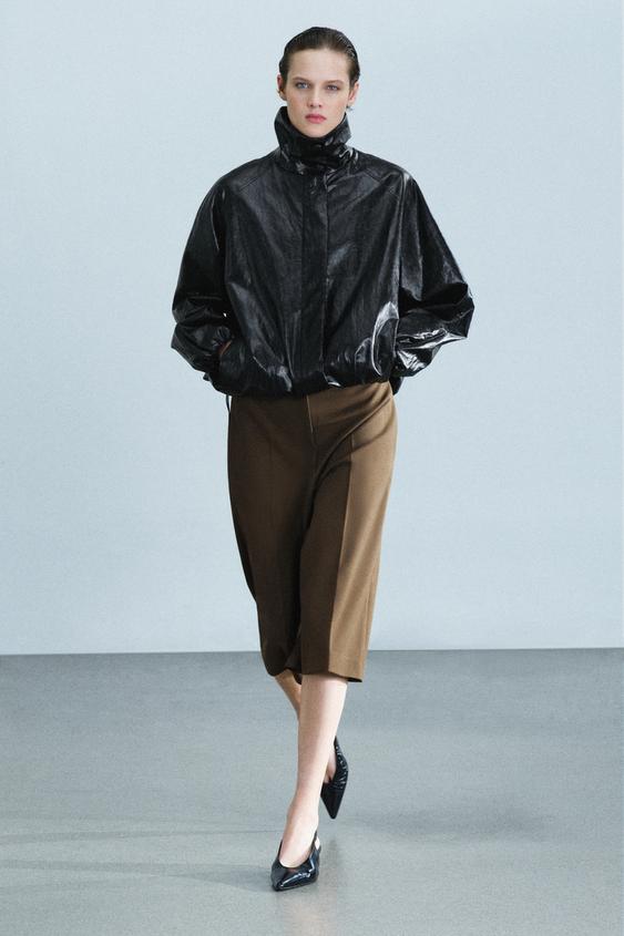 ZW COLLECTION BOMBER JACKET - Black by Zara - Image 0