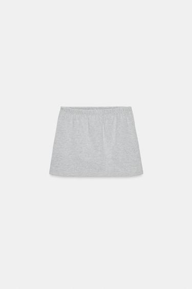 ミニスカートショートパンツグレーマールZaraのミニスカートショートパンツ - グレーマール 