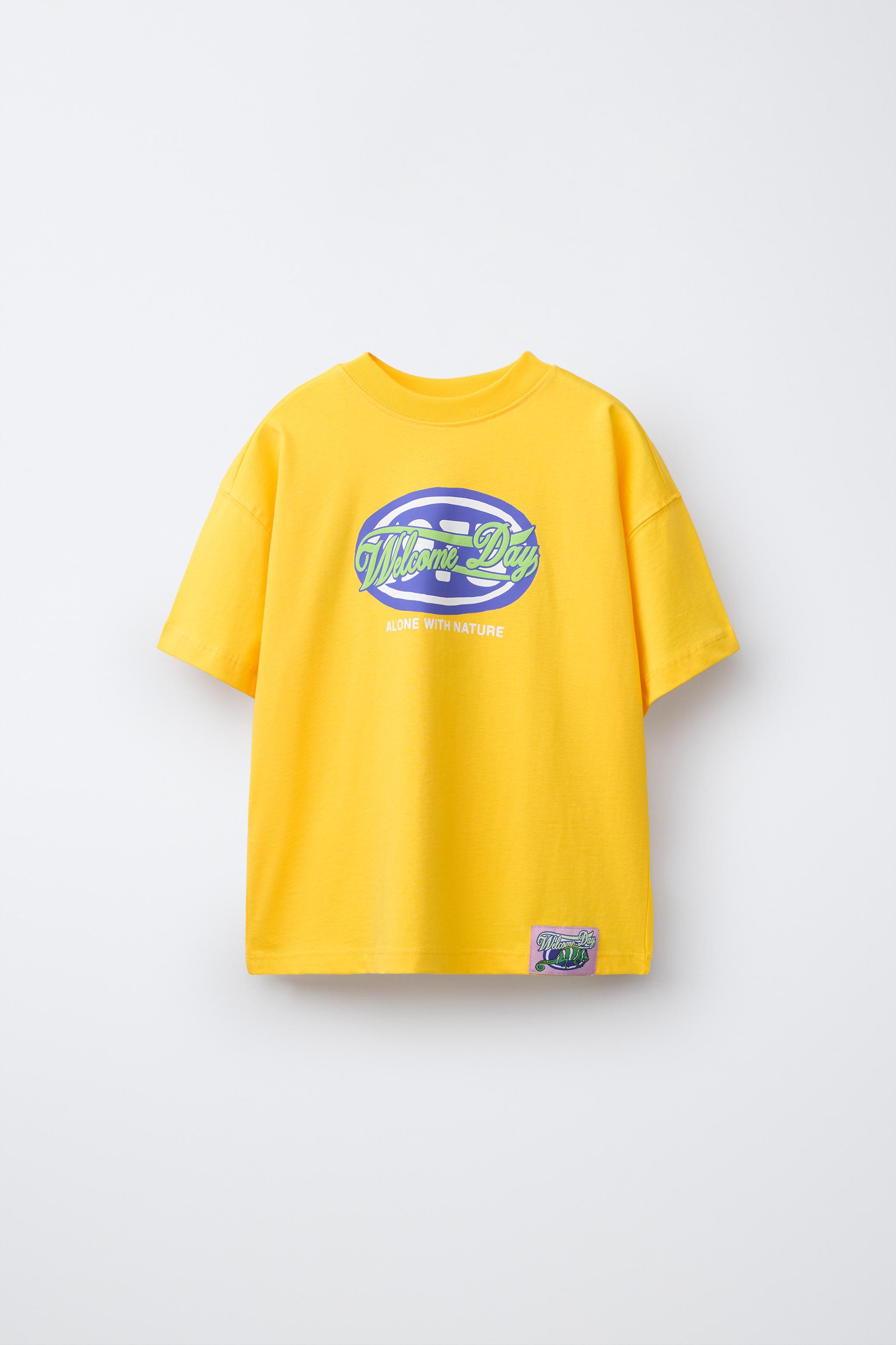 T-SHIRT À IMPRIMÉ EN RELIEF