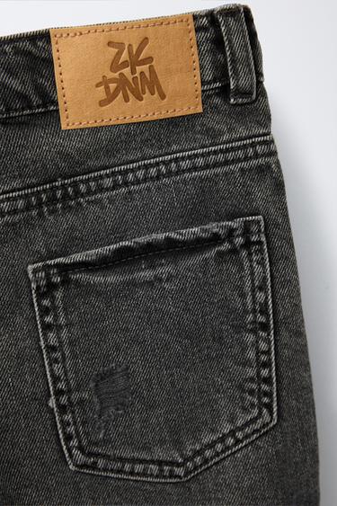 JORTS MIT RISSEN - Grau von Zara