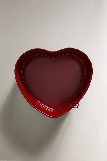 Zara HEART BAKING MOULD - 紅色 - 圖片 0