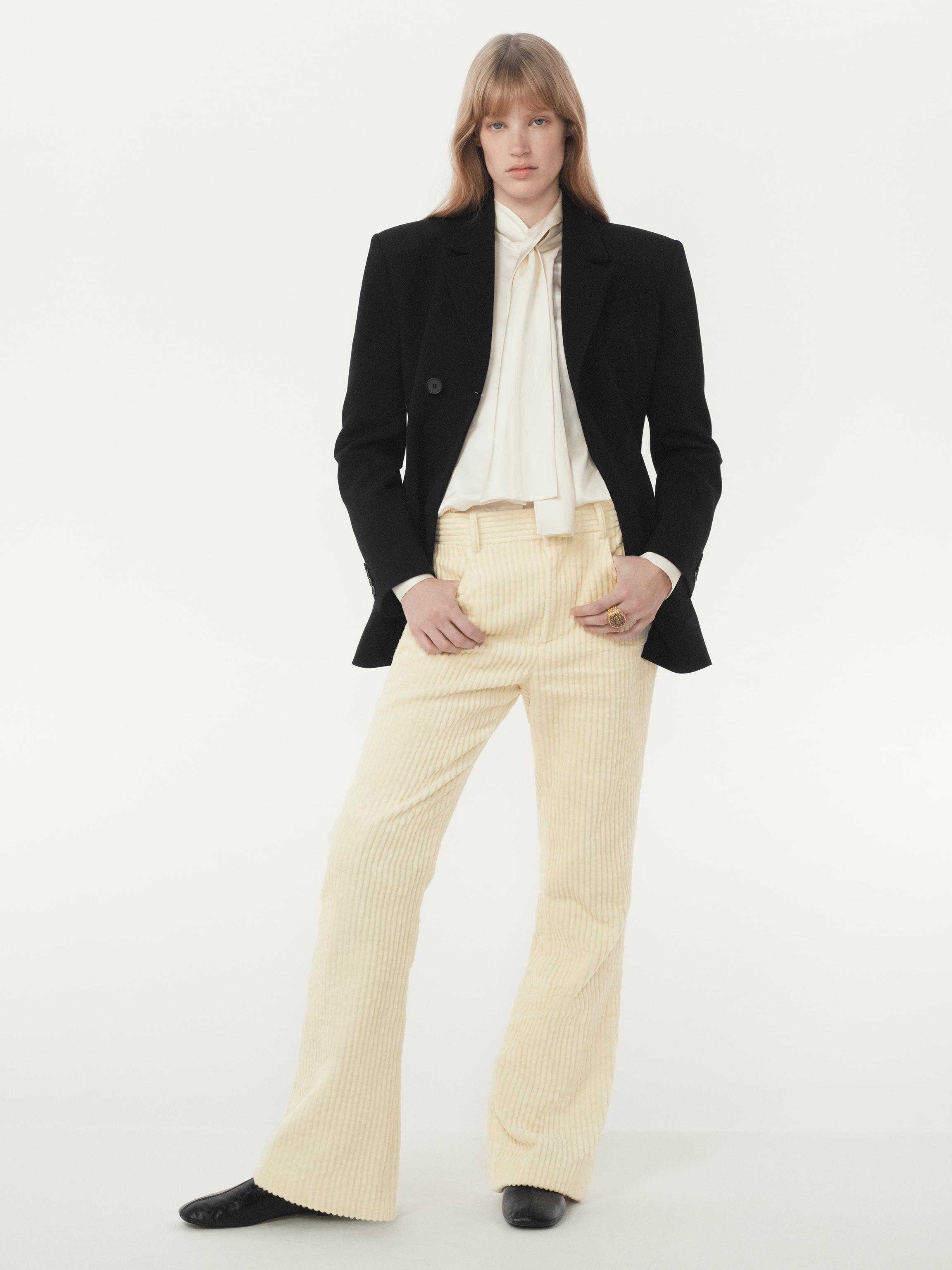 FLARE CORDUROY PANTS - THE ITEM ZARA WOMAN
