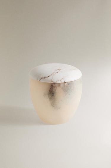 BADEZIMMER-ORGANIZER AUS ALABASTER - Weiß von Zara - Bild 0