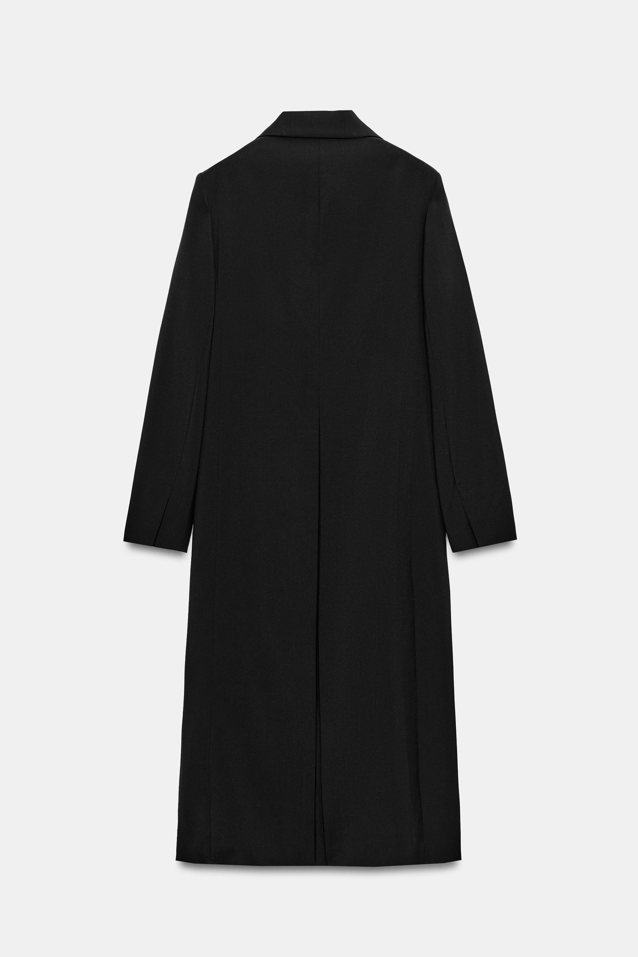 ZW COLLECTION 100% WOOL LONG COAT