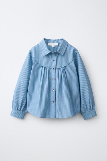 CAMISA CANESÚ COWBOY - Azul claro de Zara