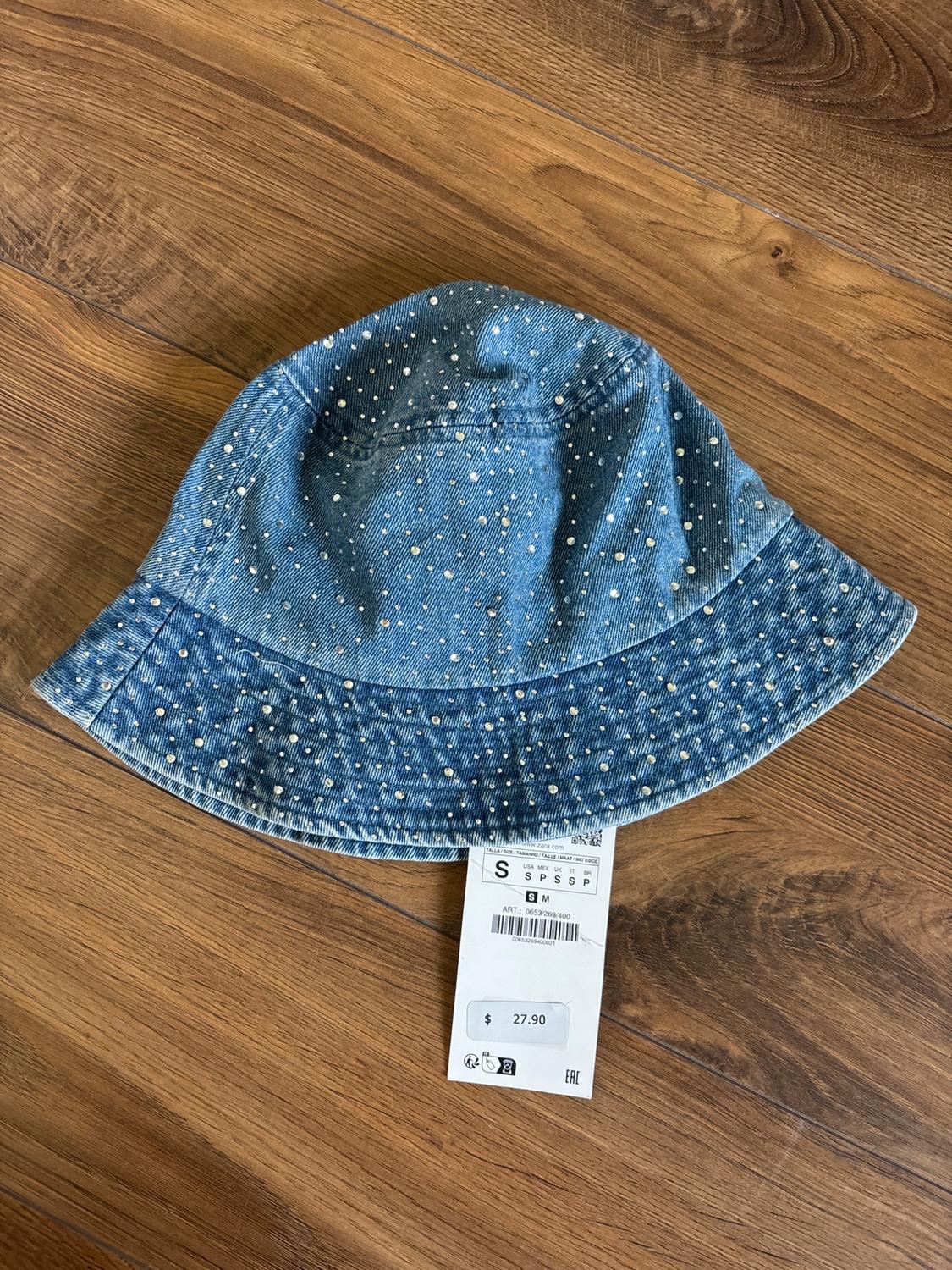 BUCKET DENIM BRILLOS