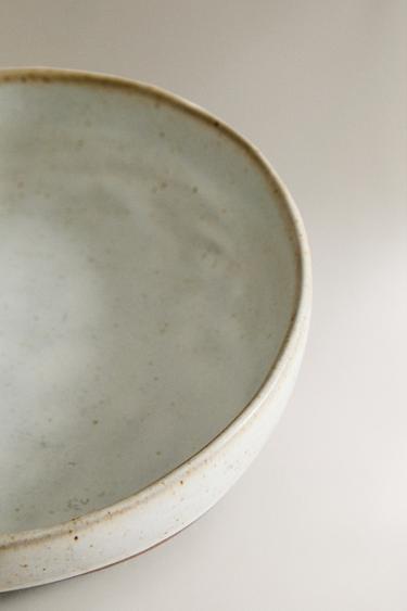 BOWL WITH RAISED DESIGN - Oyster-white by Zara - Image 2