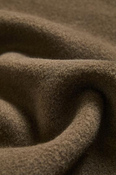 COUVERTURE LAINE - Kaki de Zara - Image 2