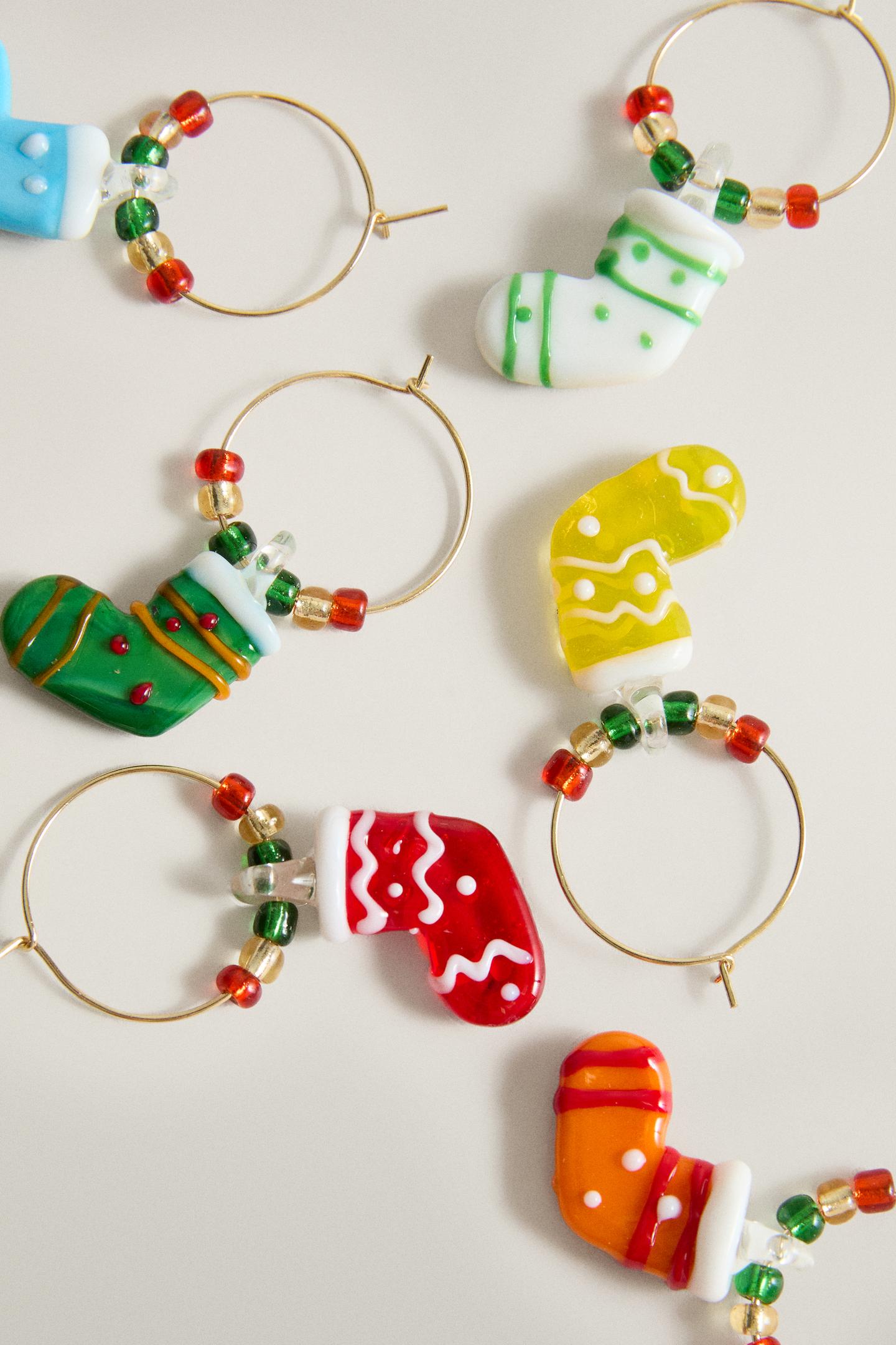 Носки Christmas Glass Charms, 6 шт. — Zara, цвет: Various — фото 3