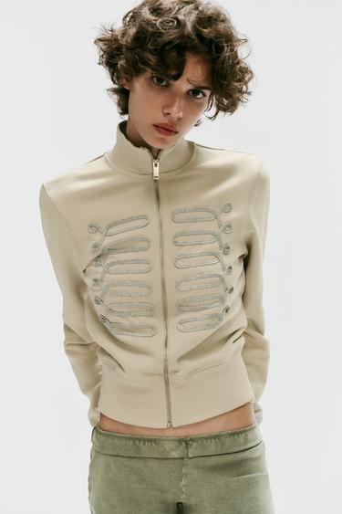SUDADERA ALAMARES - Crudo de Zara