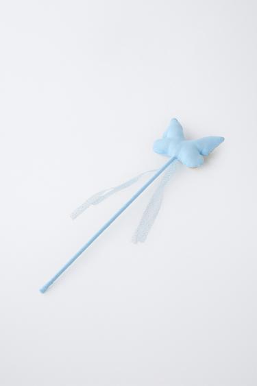 SHINY BUTTERFLY TULLE FOREST FAIRY WAND COSTUME - Blue by Zara - Image 2