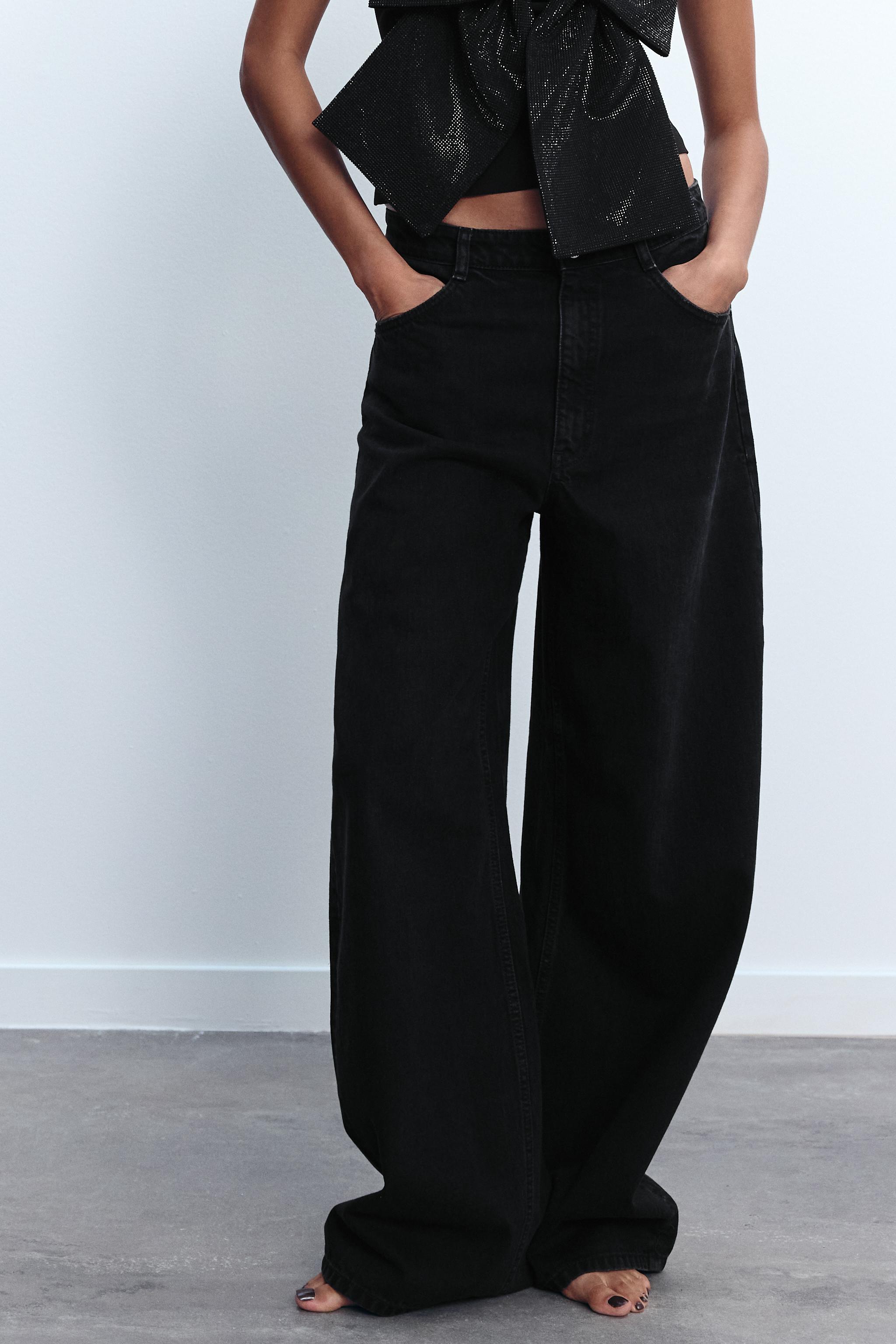 Pantaloni jeans larghi zara store